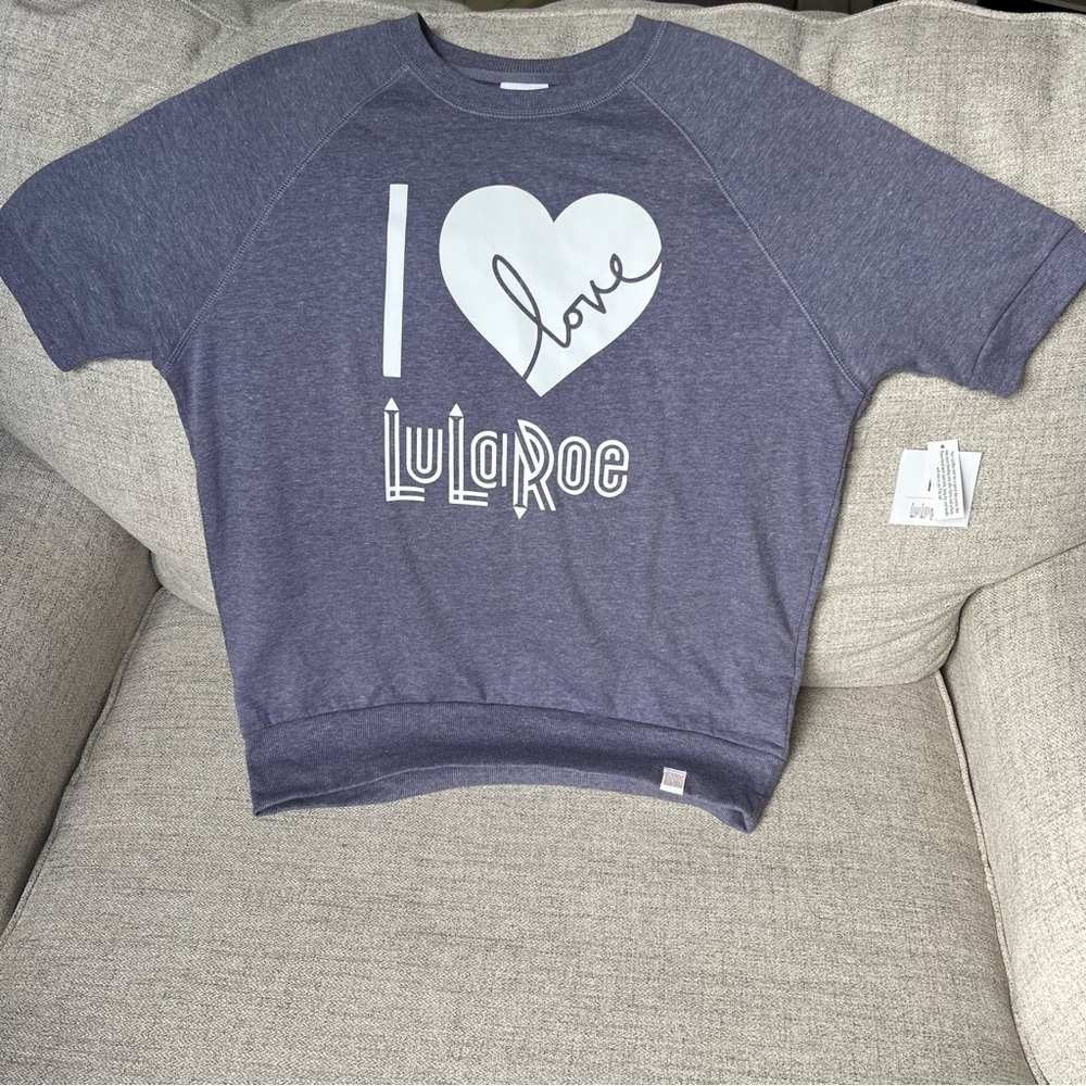 LuLaRoe lightweight short sleeve sweater